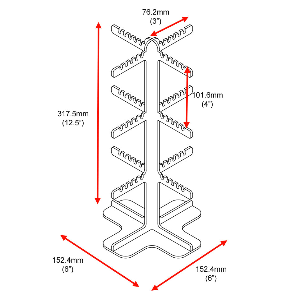 十字形掛鉤展示架, 共60支凹槽, 首飾展示架 鑰匙圈展示架 鑰匙扣展示架 項鍊手鍊展示架 可拆卸運送, 尺寸可客製化