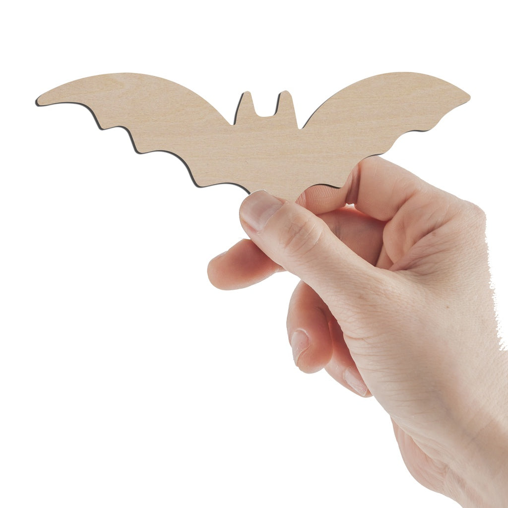 萬聖節蝙蝠造形木片,造形木片系列【雷射切割及雕刻, 可客製化】