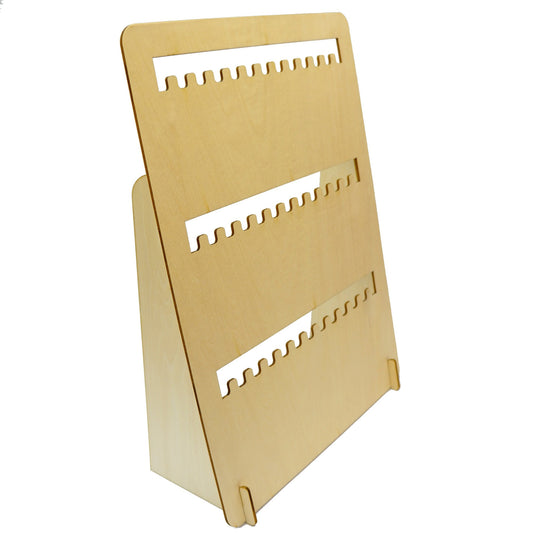 3 層36槽飾物展示架,適用於耳環手鍊項鍊吊墜, 置物架 文創市集 擺攤 商品陳列 飾品收納 便攜式 可拆卸 可客製化