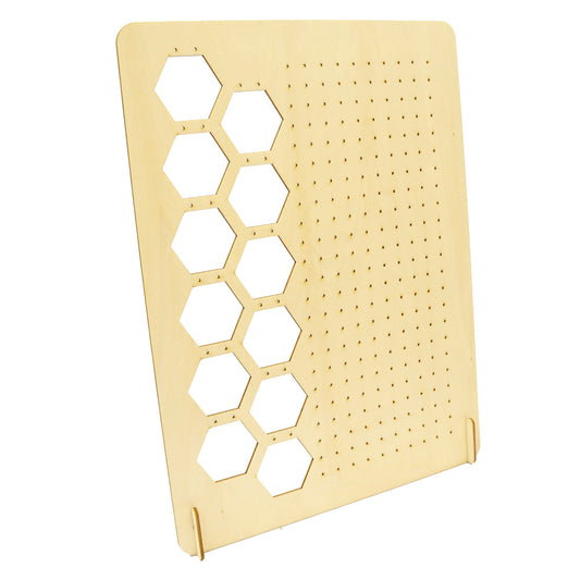 蜂窩耳釘板 耳環展示架,適用於耳釘或耳鉤耳環 飾物展示架, 置物架 文創市集 擺攤 商品陳列 飾品收納 可拆卸/可客製化